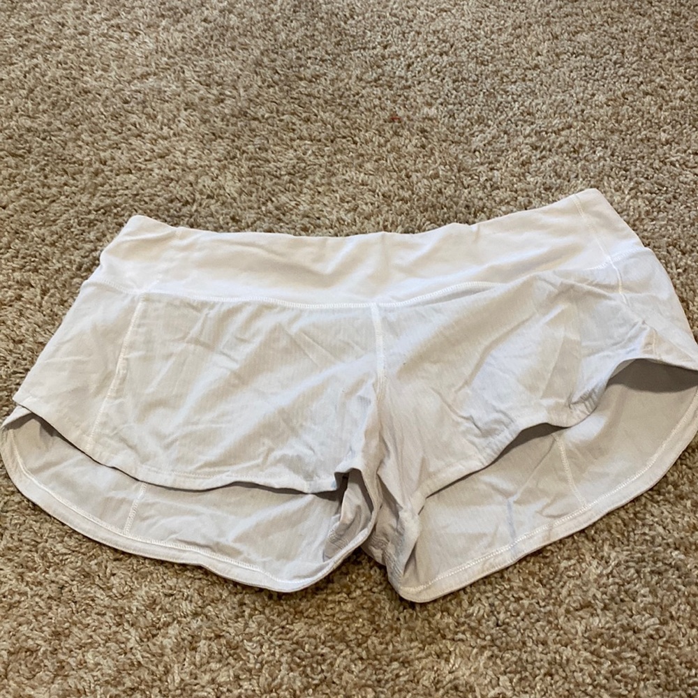 Off white athletic shorts